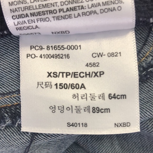 Signature by Levi Strauss Gold Women’s Baby Bump Skinny Jeans Size XS/TP… - Picture 14 of 14